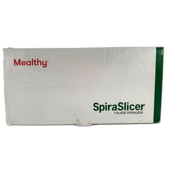 Mealthy SpiraSlicer 5 Blade Cleaning Brush Recipe/Owner Manual in Original Box - Picture 8 of 8